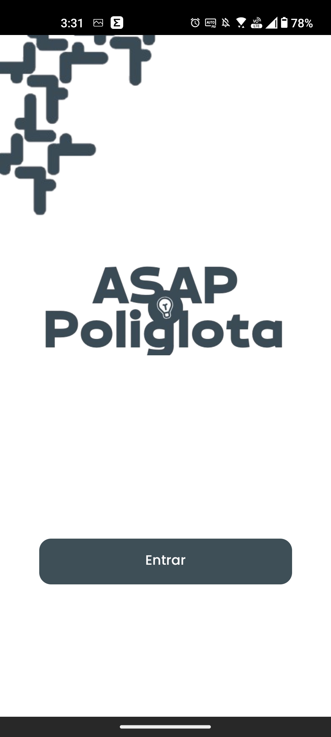 Splash screen